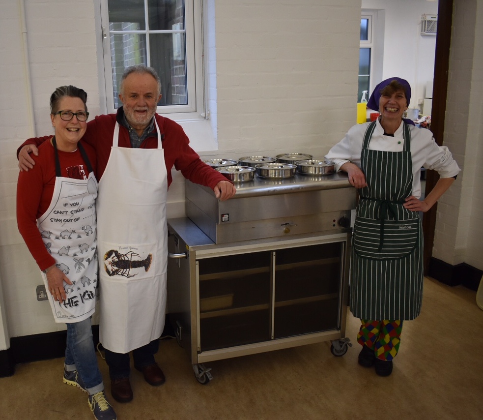 Christmas together cooks